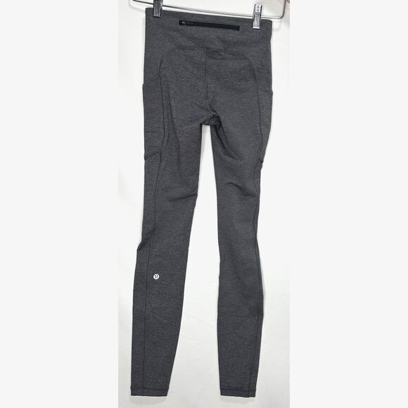 Lululemon Speed Up Tight 28" in Heathered Black | Size 2 - Picture 8 of 12